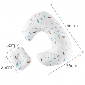 Breast Feeding Pillow Newborn Feeding Pillow Infant Learning to Sit Pillow Baby Anti Vomiting Pillow