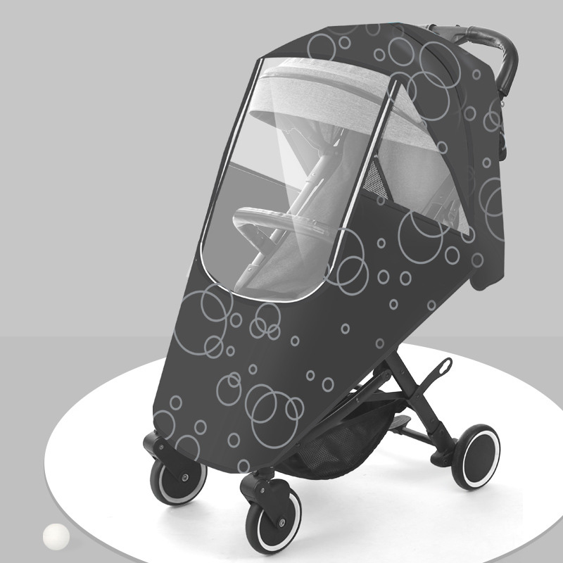 2020 wholesale price Newborn Feeding Pillow -  Baby Carriage Rain Cover Children’s Car Wind Shield Baby Cart Umbrella Car Anti haze Cart Protective Cover Raincoat Universal – MiaSein