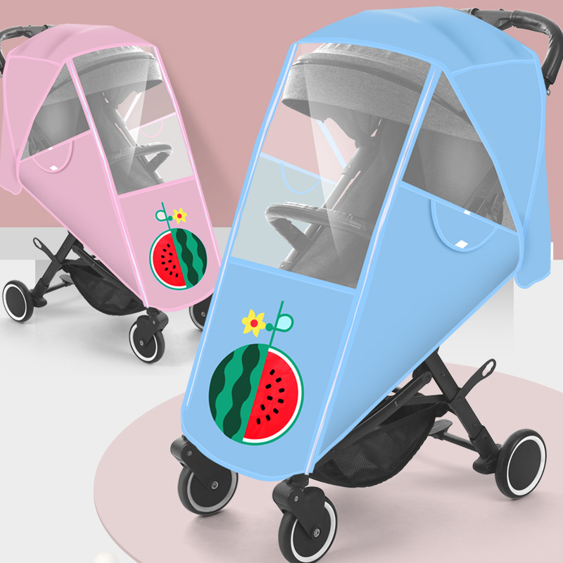Cheapest Price Stroller Baby Cover - Baby Carriage Rain Cover Children’s Car Wind Shield Baby Cart Car Anti Haze Cart Protective Cover Raincoat Universal – MiaSein