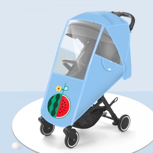 Baby Carriage Rain Cover Children’s Car Wind Shield Baby Cart Car Anti Haze Cart Protective Cover Raincoat Universal