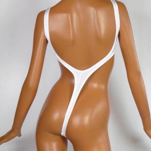 Sexy Bikini One-piece Swimsuit Women’s High-slit Halter Jumpsuit