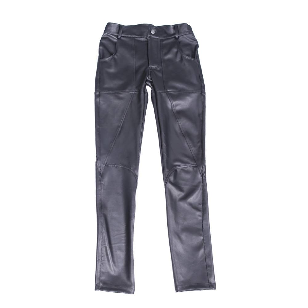 Fast delivery Custom Stage Pants - New Fashion Casual Pants Nk90 Men’s Sheepskin Tight Leather Pants Feet Pants – MiaSein