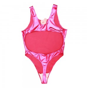 One-piece clothing smooth one-piece underwear tight vest hot spring simple sexy bikini swimsuit
