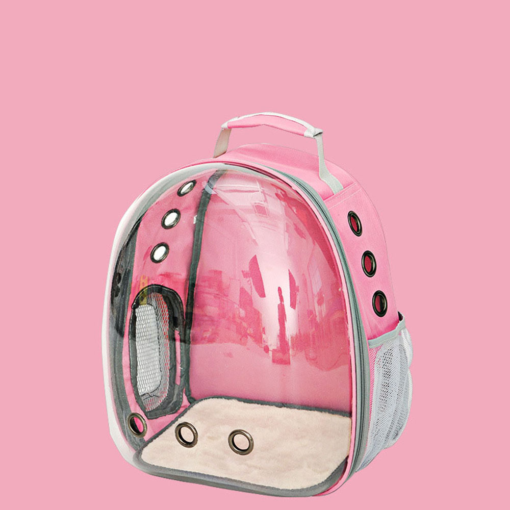 Best Price for Warm Dog Kennels - Transparent Cat Bag Pet Messenger Bag Space Capsule Backpack Cat Box Cage Cat Carry Bag – MiaSein