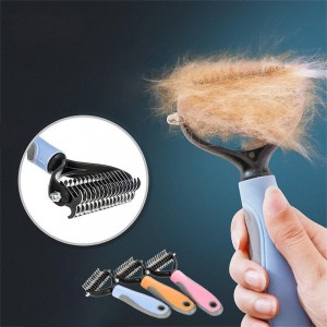 Factory Customized China Self Cleaning Slicker Brush for Dogs and Cats