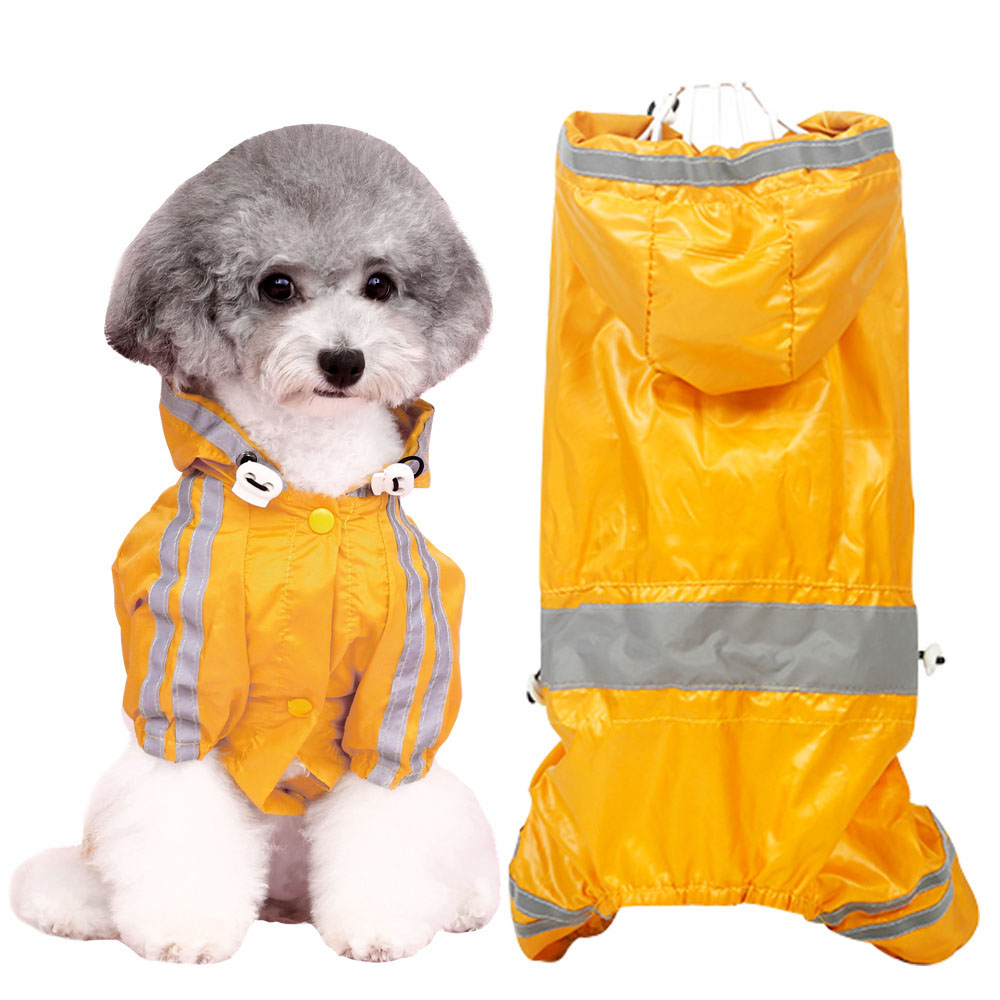 2020 China New Design Big Dog Winter Leather Clothes - Dog Clothes Four-legged Raincoat Small Dog Teddy Bichon Corgi Chihuahua Puppy Summer Coat – MiaSein