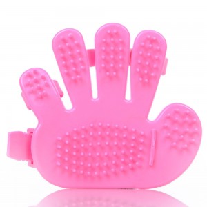 Cats and dogs bath clean massage brush five finger gloves