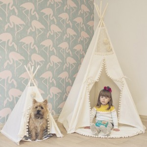 Hot Selling White Ball Lace Children’s Tent Indian Playhouse Parent Child Toy Tent Home Pet Tent