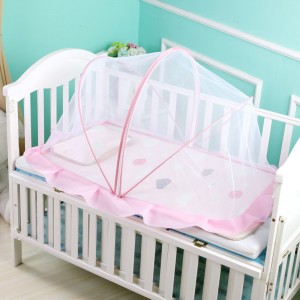 Chinese wholesale Portable Baby Crib You Can Attach To Your Bed -  Baby Mosquito Net Foldable Baby Bed Net Newborn Baby Bed Mosquito Net Mosquito Proof Cover Yurt Portable – MiaSein