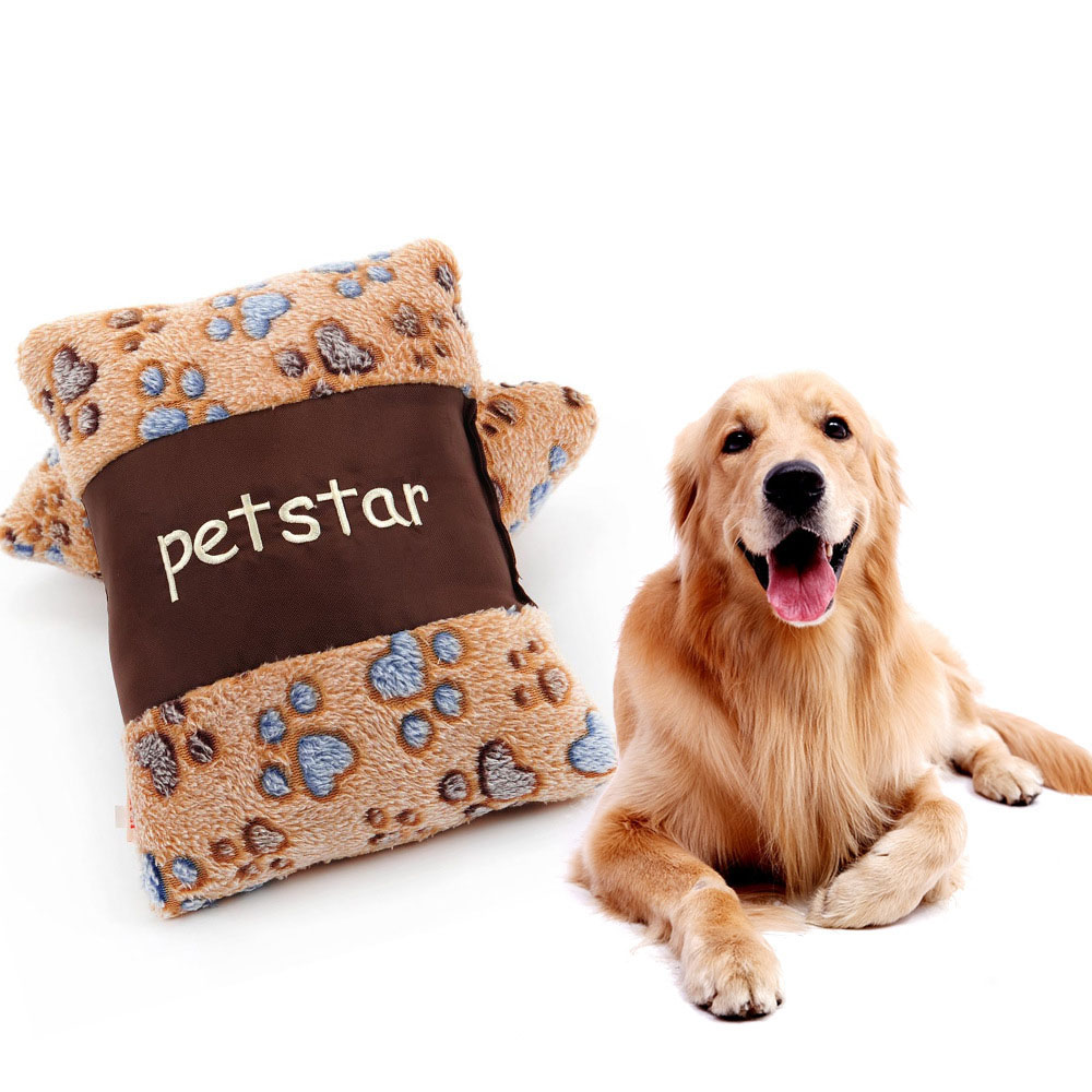 Hot-selling Cats And Dogs Drinking Milk Powder Bottles - Caramel Macchiato Dog Small Pillow Cat Pillow – MiaSein