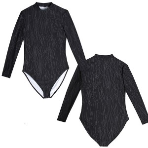 Round Neck Long-sleeved One-piece Thick High-elastic Lycra Slim Men’s Bottoming Shirt