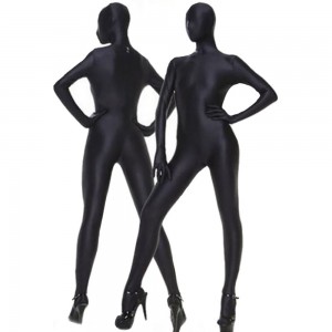 Tight lycra Bondage One-piece Tights Sexy Outer Seamless High Stretch Spandex All-inclusive Clothes