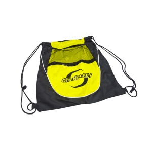 Sports Gym Bags Cinch Bags with Zipper and Mesh Pockets