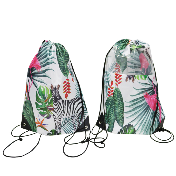 Beach Camping Sport Drawstring Bag Featured Image