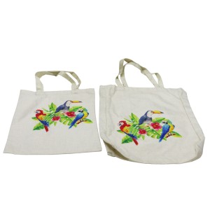 Reusable Eco-friendly Casual Cotton Canvas Tote Bag