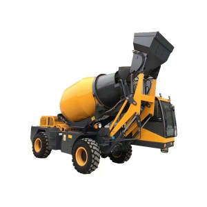 HY-350 Self loading Cement concrete mixer truck with 3.5M3