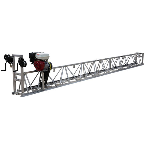 Truss concrete screed machine with Solid and high-strong steel frame