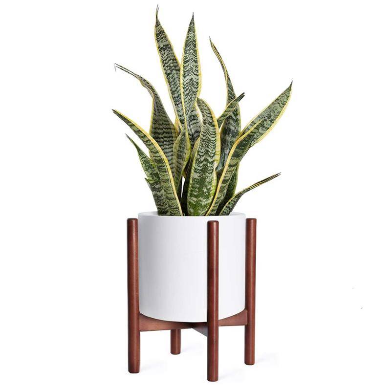 Chinese wholesale Tall Indoor Plant Stands - Pine Wood Plant Stand Indoor Outdoor Multi Layer Flower Shelf Rack Holder in Garden giardino scaffale piante – AJ UNION
