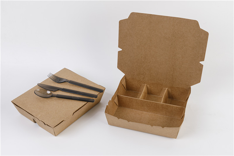 Multi-box paper lunch boxes
