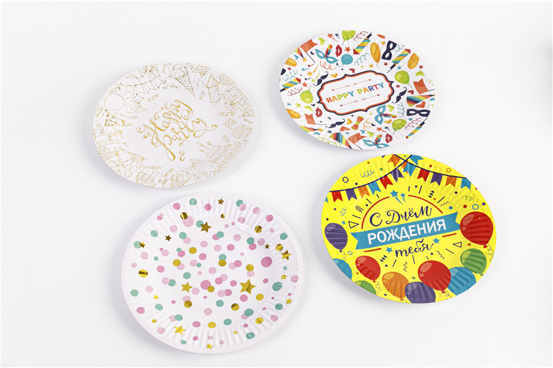 Halloween disposable Paper Plates