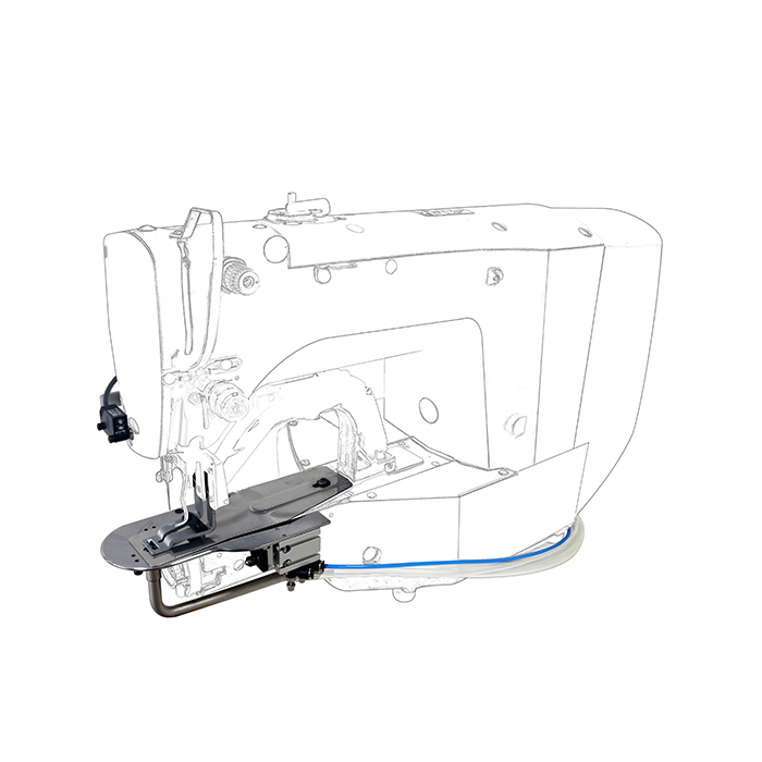 Wholesale High Quality 4 Needle 6 Thread Sewing Machine Factory –  Juki 1900a Auto Thread Trimmer & Cutter Devices Installed In Bar Tacking Industrial Sewing Machines – Dawnsing Se...
