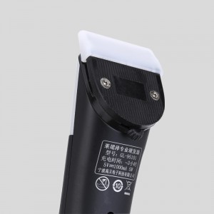 Factory  China Durable Haircut Transparent Electric LCD Display Hair Clipper