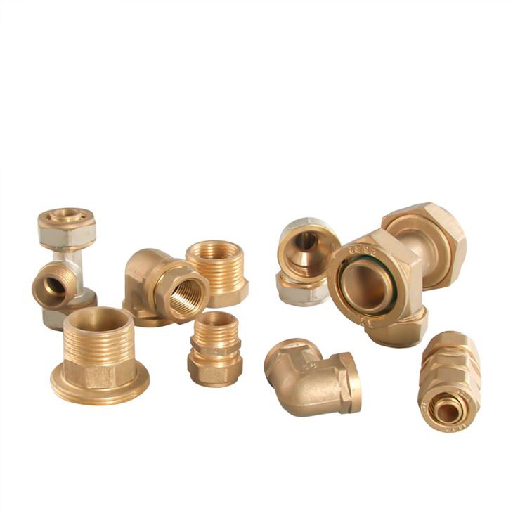 Brass Series PEX Pipe Fittings made in China factory