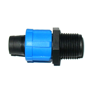 Drip Irrigation & Accessories XF1305-01 16×0.50M Male Thread Coupling for Tape