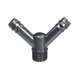 China Factory for Valves For Drip Tape - Drip Irrigation & Accessories XF1325Y Male Tee（Y） – GreenLake
