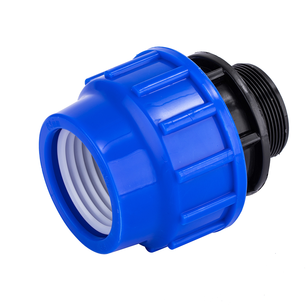 B-type PP Compression Fitting XF2004B MALE ADAPTOR