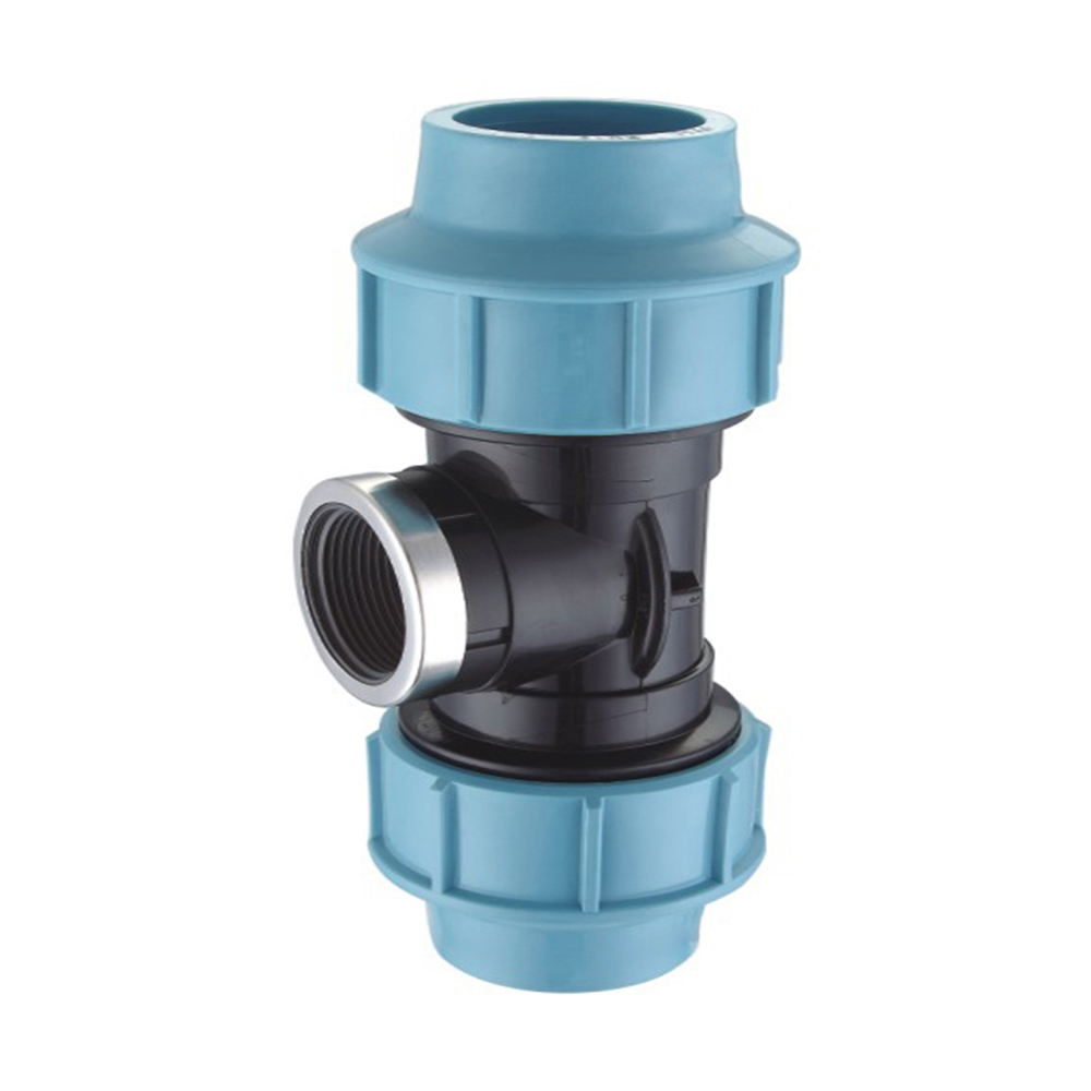 A-type PP Compression Fitting XF2010A FEMALE TEE