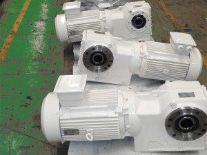 K series industrial helical bevel right angle gearmotors
