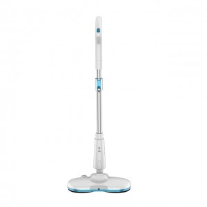 Electric Spin Mop with Bucket – Cordless Electric Mop with LED Headlight and Water Spray