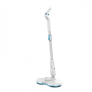 Electric Spin Mop with Bucket – Cordless Electric Mop with LED Headlight and Water Spray