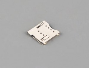 Micro SIM Card Connector;PUSH PUSH,6P+1P Or 8P+1P,H1.50mm  KLS1-SIM-090