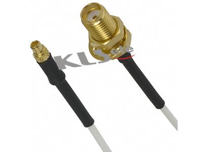 RF Cable For SMA Jack Female Straight  To MMCX Plug Male Straight  KLS1-RFCA02