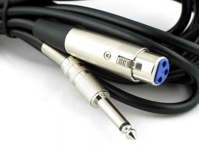 Microphone Cable (Mono Plug To XLR Plug)  KLS17-MXP-04