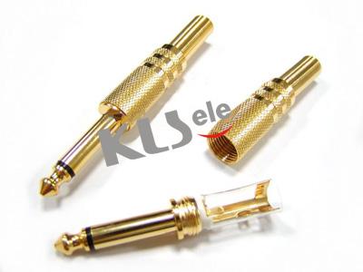 2.5mm Mono Plug & 3.5mm Mono Plug & 6.3mm Mono Plug  KLS1-PLG-002