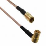 RF Cable For SMB Plug Female Straight To SMB Plug Female Right  KLS1-RFCA32