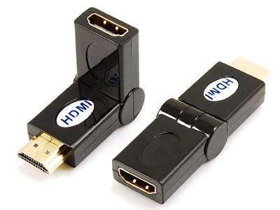 HDMI A male to HDMI A female adaptor,swing type  KLS1-13-009