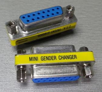 Mini Gender Changer Connector 2 Row  KLS1-185