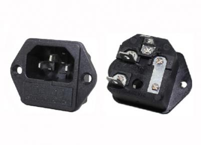 C14 AC power socket+Fuse  KLS1-AS-301-11A