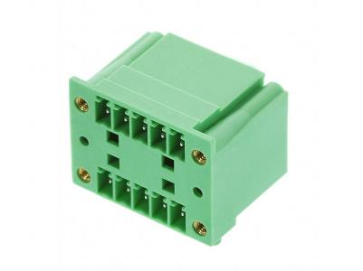 3.50mm & 3.81mm Female Pluggable terminal block Right Angle With Fixed hole  KLS2-EDALR-3.50&3.81