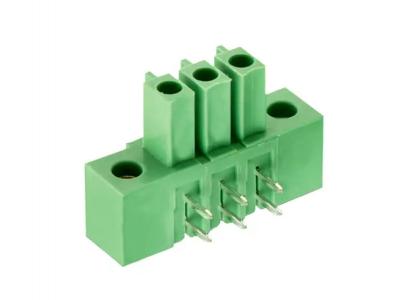 3.81mm Male Pluggable PCB terminal block With Fixed hole  KLS2-EDKRM-3.81