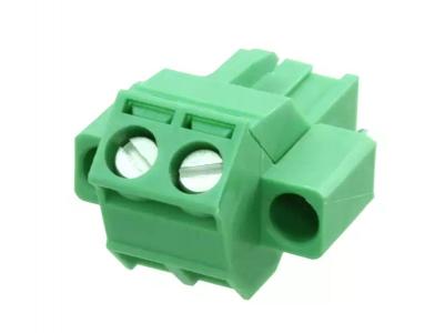 45DEG 5.00mm &5.08mm Male Pluggable terminal block With Fixed hole  KLS2-ELKM-5.00&5.08