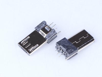 CONN PLUG MICRO USB TYPE B CLIP L8.8  KLS1-236-5M7