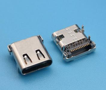 24P DIP+SMD L=10.0mm USB 3.1 type C connector female socket  KLS1-5424