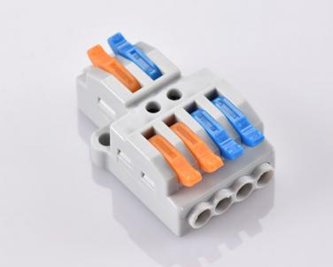 Wire Splice Connectors,For 4mm2,02 in 04 out  KLS2-424-00