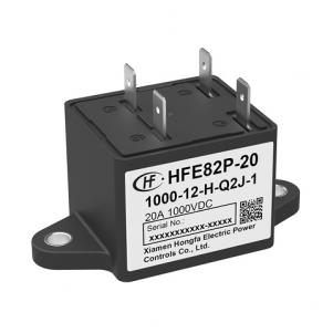 HONGFA High voltage DC relay,Carrying current 20A,Load voltage 1000VDC 1500VDC  HFE82P-20