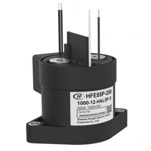 HONGFA High voltage DC relay,Carrying current 250A,Load voltage 450VDC 750VDC 1000VDC  HFE85P-250
